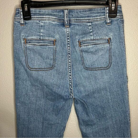 Urban Outfitters BDG y2k high rise patch pocket raw hem skinny jeans size 26 - Picture 5 of 8